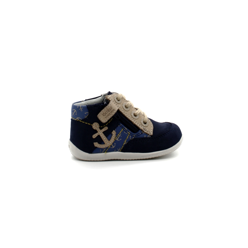 Chaussures Montantes Bebe Garcon Kickers Bigou Pitshoes