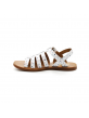 Nu-Pieds Fille Pom D'Api Plagette Strap Terrazo