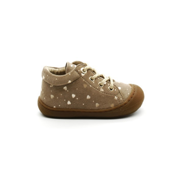 Chaussures Premiers Pas FIlle Naturino Cocoon Suède H24