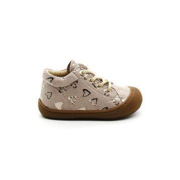 Chaussures Premiers Pas FIlle Naturino Cocoon Suède H24